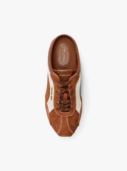 Tenis Michael Kors Avi Suede Slip On Sneakers
