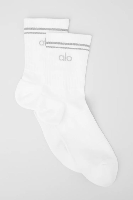 Calcetines Alo Yoga Unisex Hlaf-Crew Performance