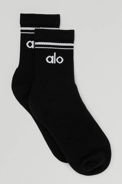 Calcetas Alo Yoga Unisex Half-Crew Throwback