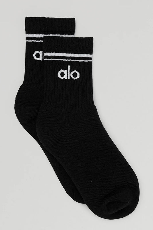 Calcetas Alo Yoga Unisex Half-Crew Throwback