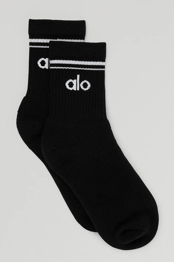 Calcetas Alo Yoga Unisex Half-Crew Throwback