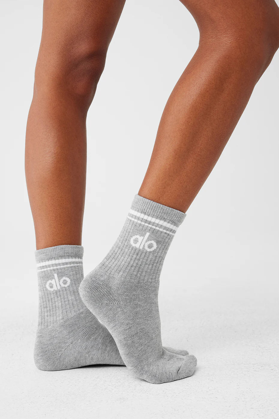 Calcetas Alo Yoga Unisex Half-Crew Throwback
