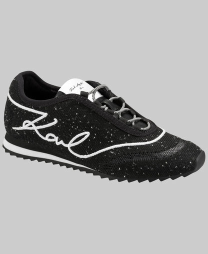 Tenis Karl Lagerfeld Angel Script Mujer Slip On Sneakers Casuales