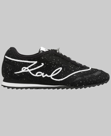 Tenis Karl Lagerfeld Angel Script Mujer Slip On Sneakers Casuales