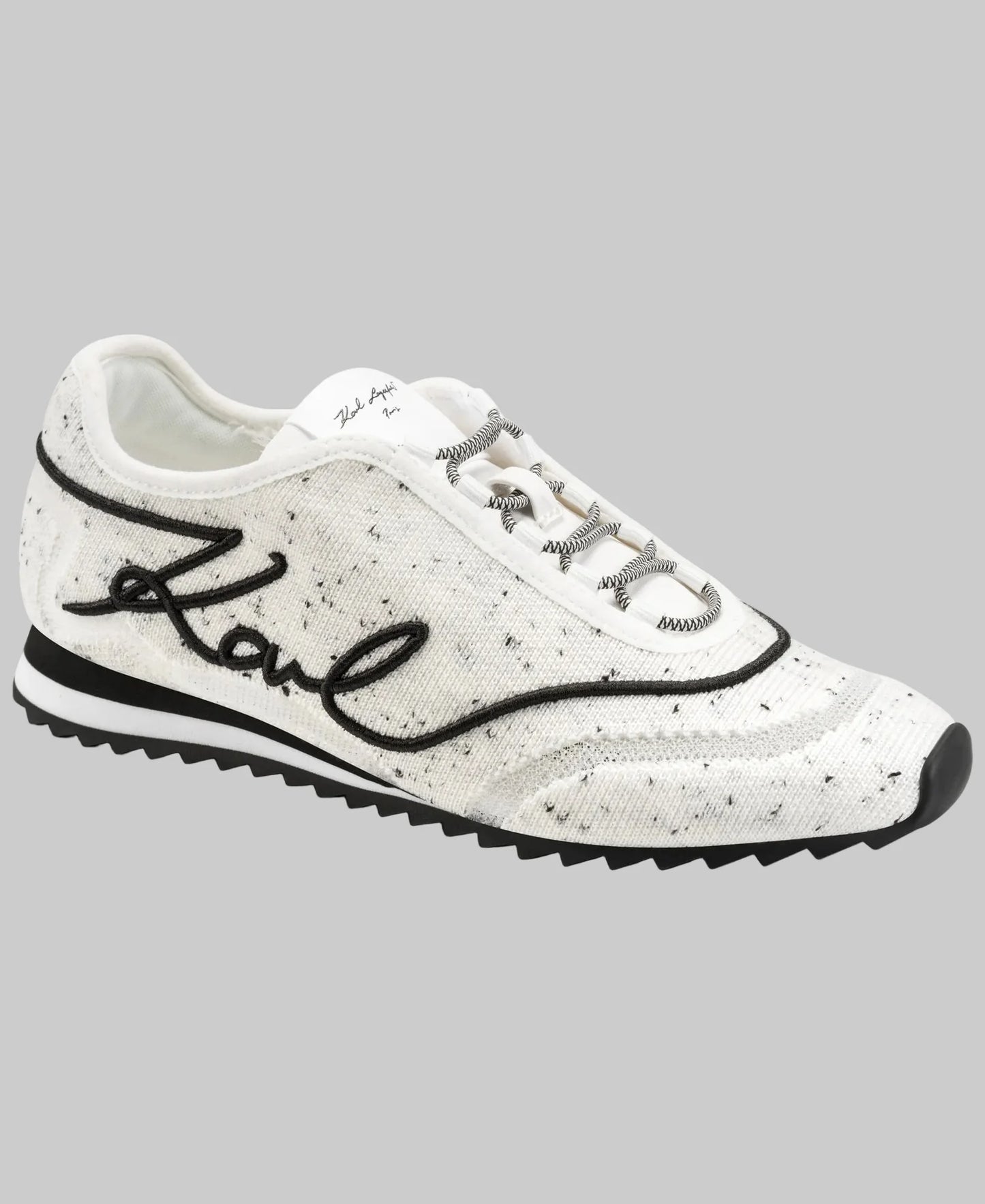 Tenis Karl Lagerfeld Angel Script Mujer Slip On Sneakers Casuales