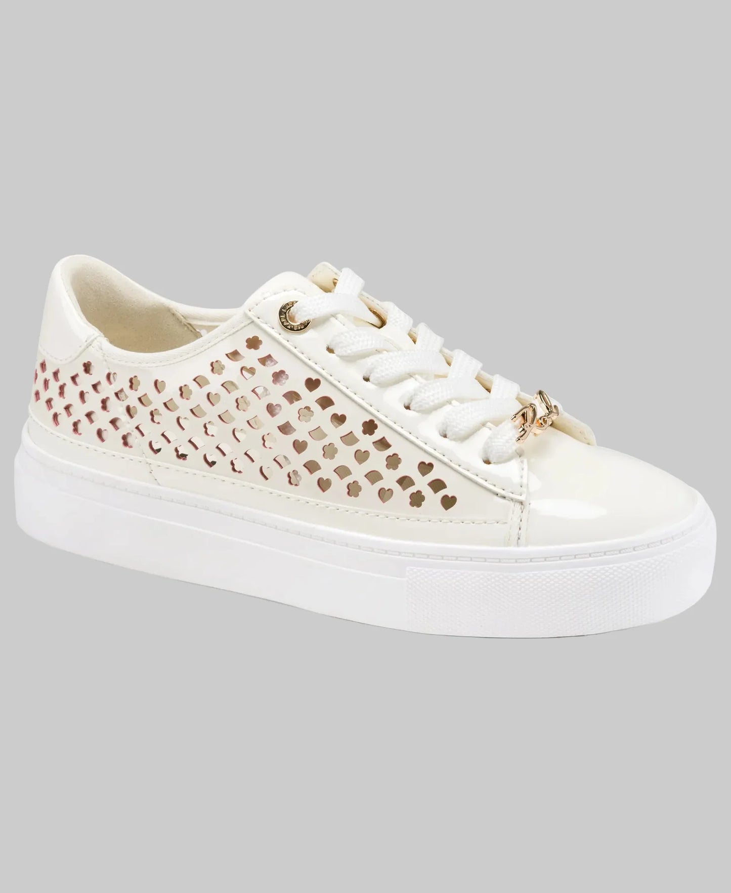 Tenis Karl Lagerfeld Caswell Mujer Lace Up Sneakers Casuales