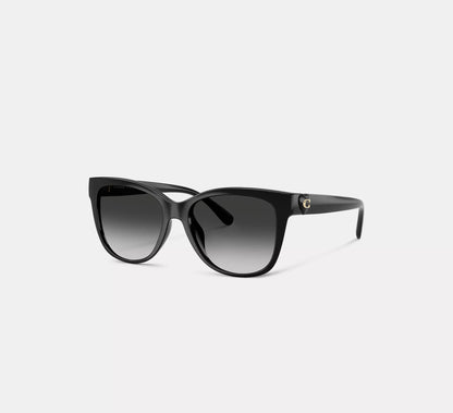 Lentes Coach Mujer Gafas de Sol Cuadradas Signature Heart Oversize