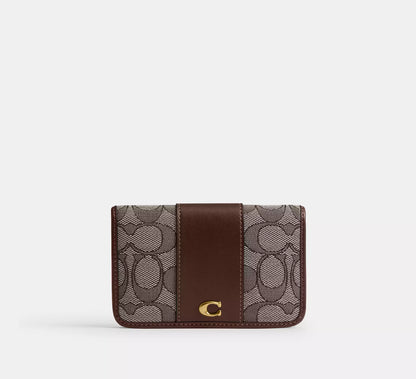 Tarjetero Coach Mujer Essential Slim Elegante