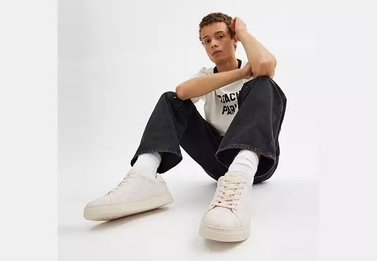 Tenis Coach Hombre High Line Sneakers Casuales Elegante