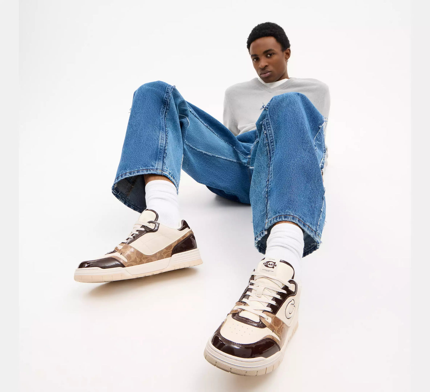 Tenis Coach Hombre Soho Sneakers Casuales Elegantes
