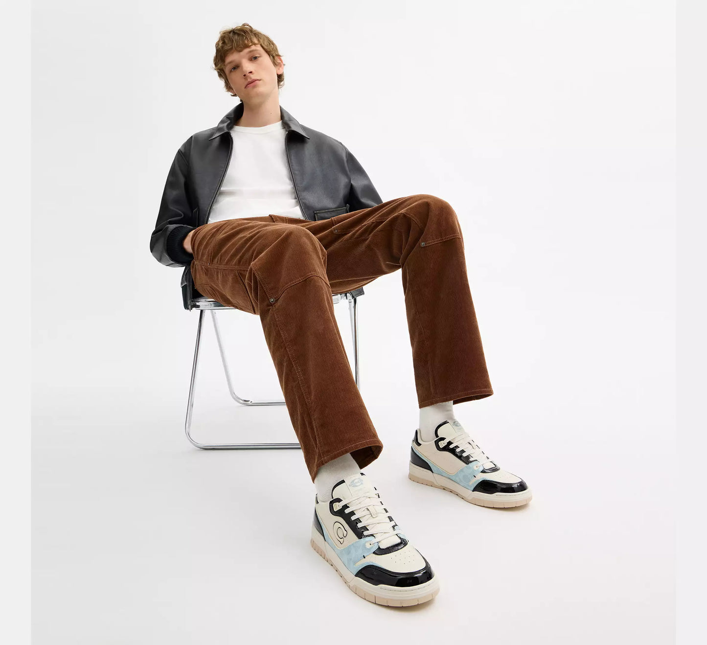 Tenis Coach Hombre Soho Sneakers Casuales Elegantes