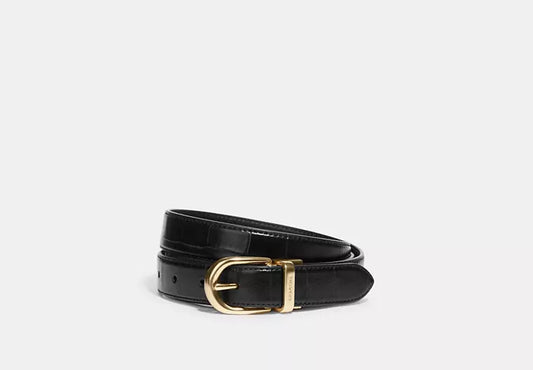 Cinto Coach Mujer Classic Buckle Cut To Size Reversible Belt, 25 Mm