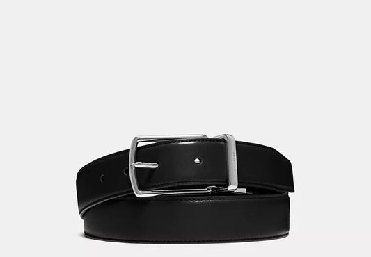 Cinto Coach Hombre Harness Buckle Cut To Size Reversible Belt, 32 Mm