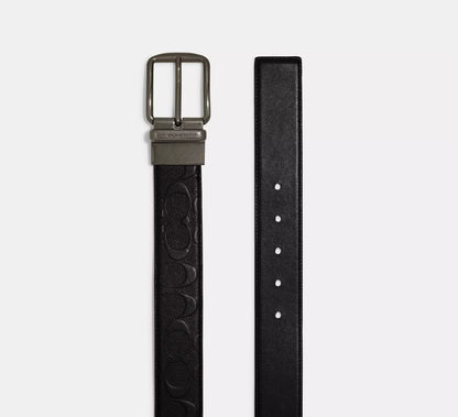 Cinturon Coach Hombre Reversible Ajustable 38mm
