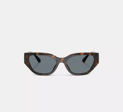Lentes Coach Mujer Gafas de Sol Geometricas Estilo Ojo de Gato