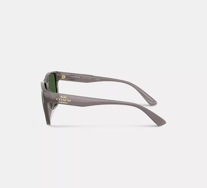 Lentes Coach Unisex Gafas de Sol Cuadradas Elegantes