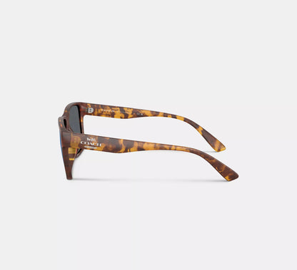 Lentes Coach Unisex Gafas de Sol Cuadradas Elegantes