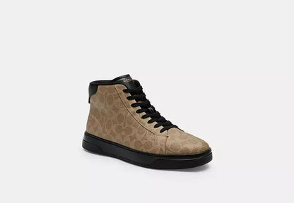 Tenis Coach Hombre High Line High Top Sneakers Casuales Elegantes