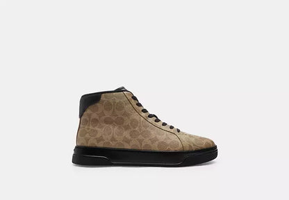 Tenis Coach Hombre High Line High Top Sneakers Casuales Elegantes